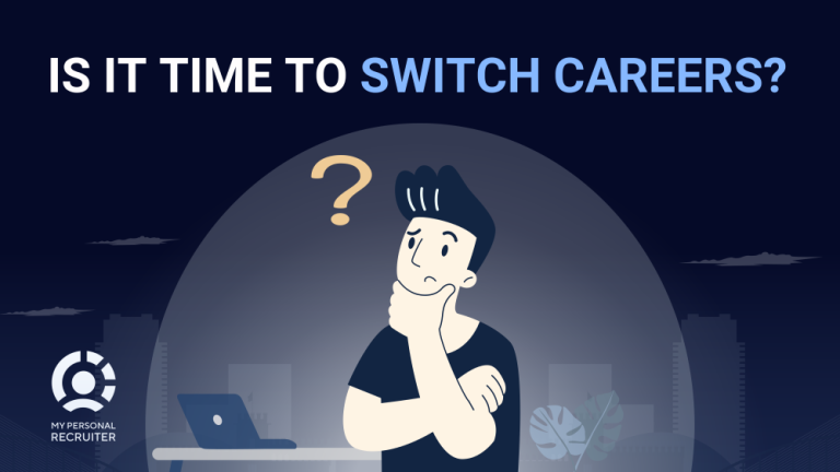 A blank slate, prompting deep reflection on career direction and the possibility of a career switch. This highlights the need for effective recruitment, insightful career coaching, and proactive career strategies, including reverse recruiting, to navigate new paths.