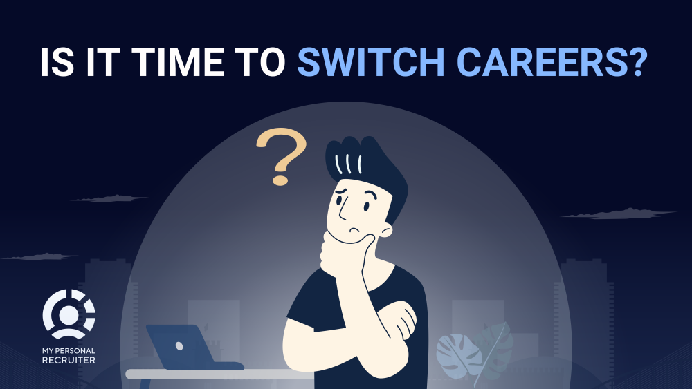 A blank slate, prompting deep reflection on career direction and the possibility of a career switch. This highlights the need for effective recruitment, insightful career coaching, and proactive career strategies, including reverse recruiting, to navigate new paths.