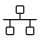 Home 48 Timeline icon with horizontal line and milestone markers