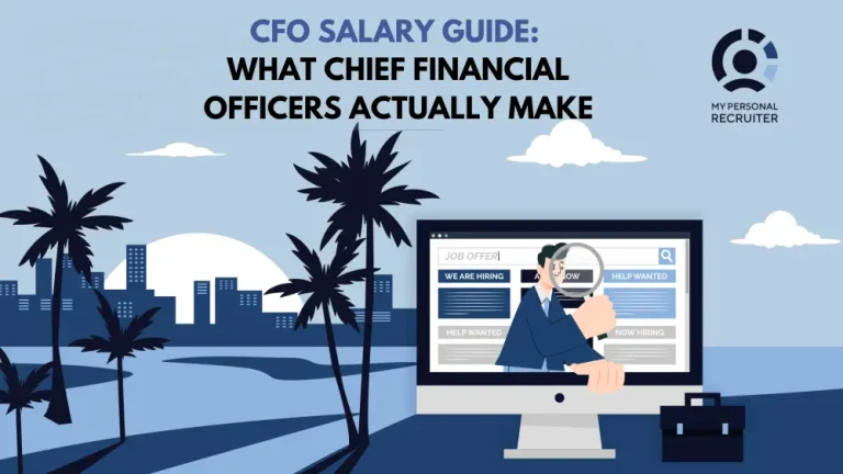 CFO salary data broken down by company size and industry in 2026