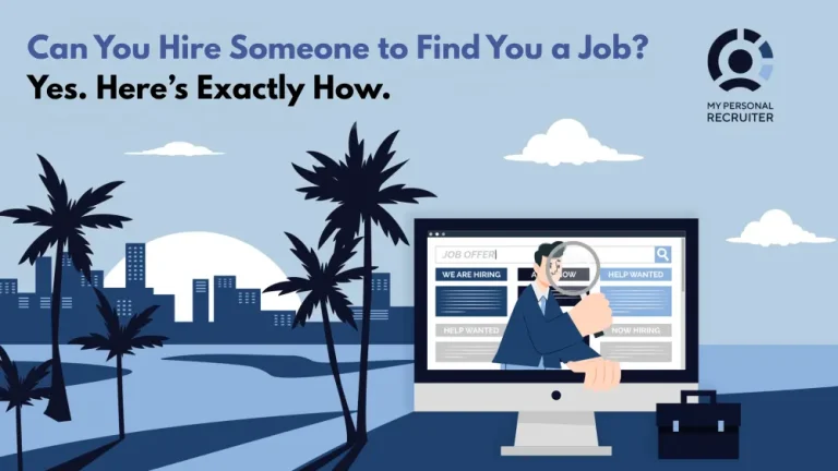 Executive exploring options to hire someone to find them a job